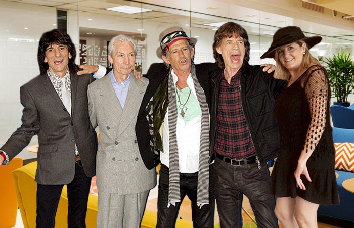 rolling stones, the ad agency